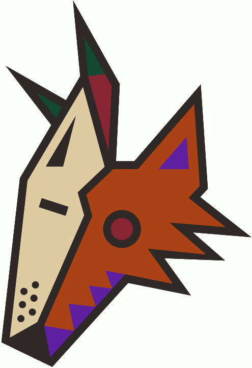 Phoenix Coyotes 1996-1999 Alternate Logo v2 DIY iron on transfer (heat transfer)